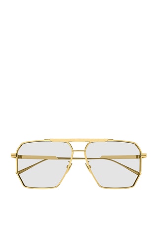 Lunettes de soleil mixte - Catégorie 3 - Bottega Veneta - Doré