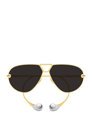 Lunettes de soleil mixte - Catégorie 3 - Bottega Veneta - Doré