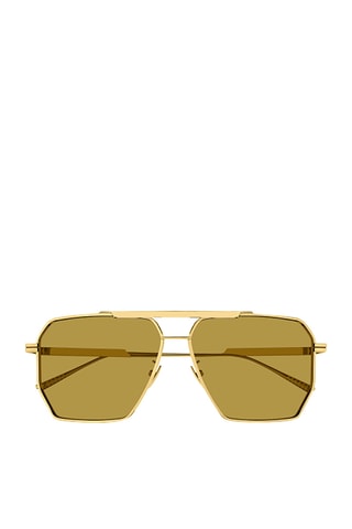 Lunettes de soleil mixte - Catégorie 3 - Bottega Veneta - Doré