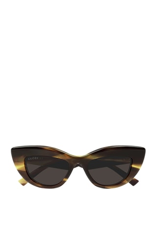 Lunettes de soleil mixte - Catégorie 3 - Gucci - Marron