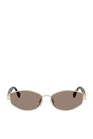 Lunettes de soleil mixte - Catégorie 3 - Fendi - Doré