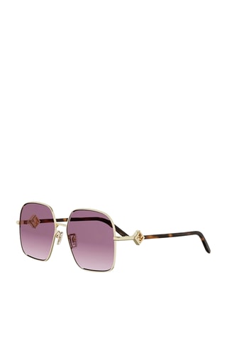 Lunettes de soleil mixte - Catégorie 3 - Fendi - Doré