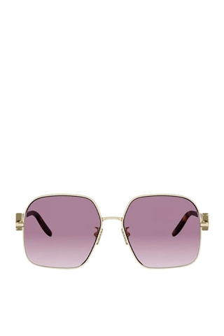 Lunettes de soleil mixte - Catégorie 3 - Fendi - Doré