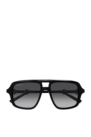 Lunettes de soleil mixte - Catégorie 3 - Gucci - Noir