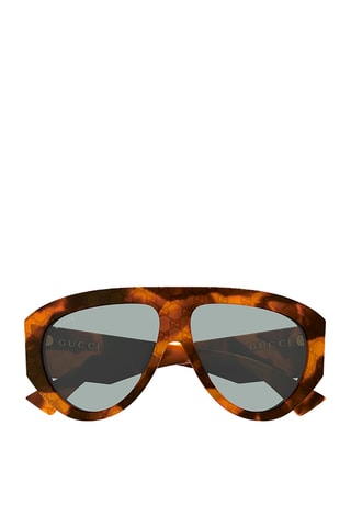 Lunettes de soleil mixte - Catégorie 3 - Gucci - Marron