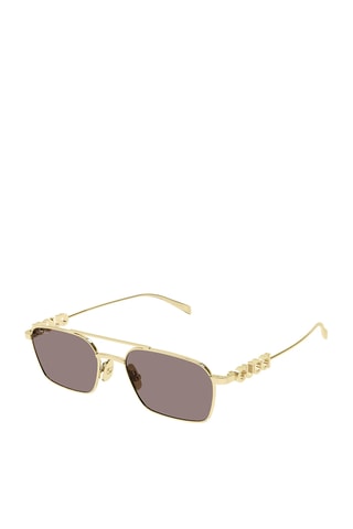 Lunettes de soleil mixte - Catégorie 3 - Gucci - Doré
