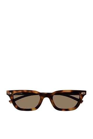 Lunettes de soleil mixte - Catégorie 3 - Gucci - Marron