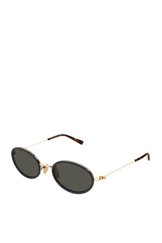 Lunettes de soleil mixte - Catégorie 3 - Gucci - Noir et doré