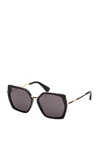 Lunettes de soleil mixte - Catégorie 3 - Max Mara - Noir
