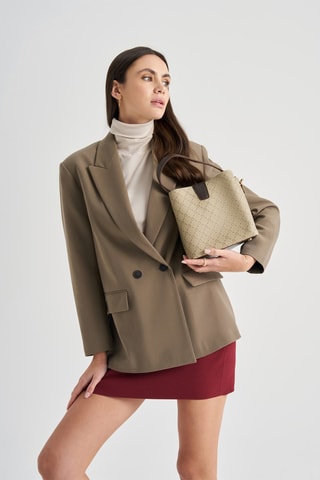 Handtas - Beige