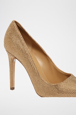Escarpins en cuir suédé - Beige