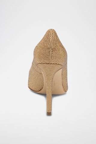 Escarpins en cuir suédé - Beige