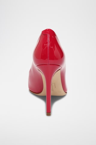 Escarpins vernis en cuir - Rouge
