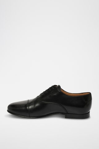 Richelieus en cuir - Noir