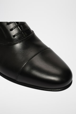 Richelieus en cuir - Noir