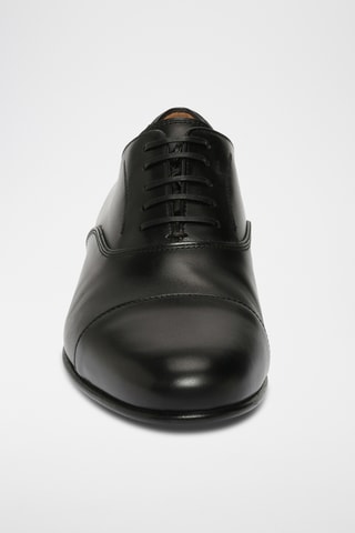 Richelieus en cuir - Noir