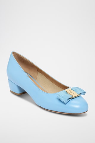 Escarpins vernis en cuir - Ciel