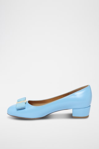 Escarpins vernis en cuir - Ciel