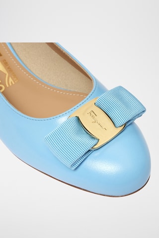 Escarpins vernis en cuir - Ciel