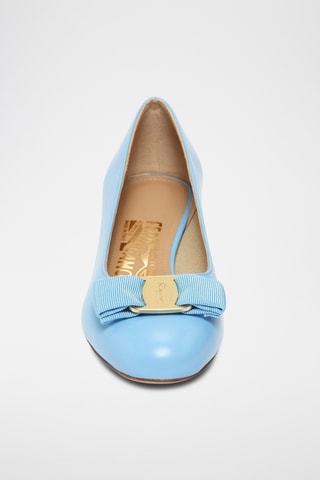Escarpins vernis en cuir - Ciel