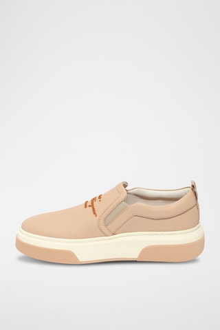 Baskets en cuir - Rose