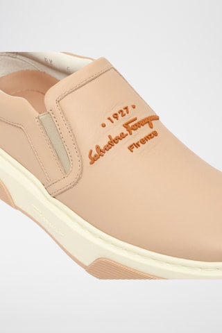 Baskets en cuir - Rose