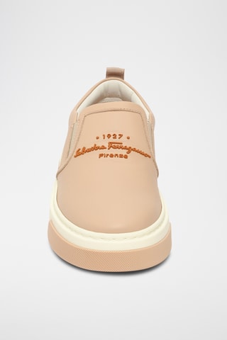 Baskets en cuir - Rose