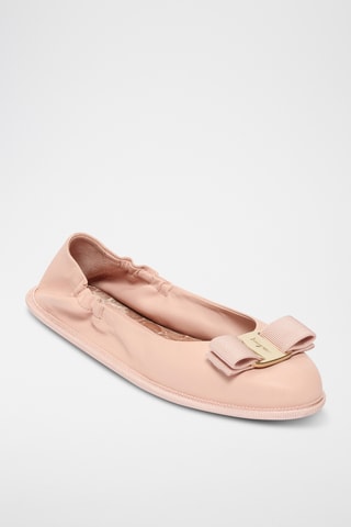 Ballerines en cuir - Rose