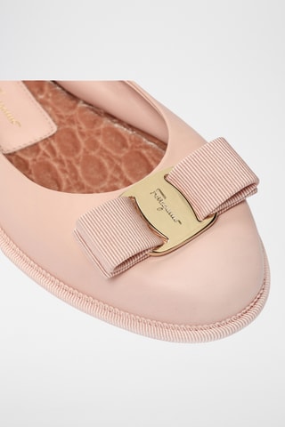 Ballerines en cuir - Rose