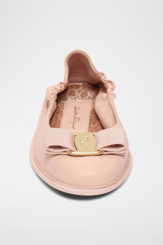 Ballerines en cuir - Rose