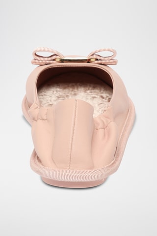 Ballerines en cuir - Rose