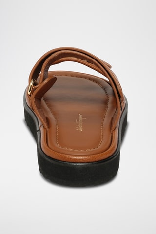 Sandales en cuir - Camel