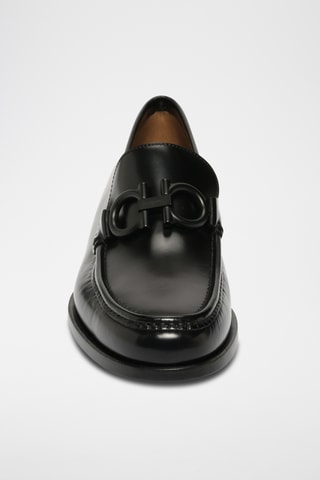 Mocassins vernis en cuir - Noir