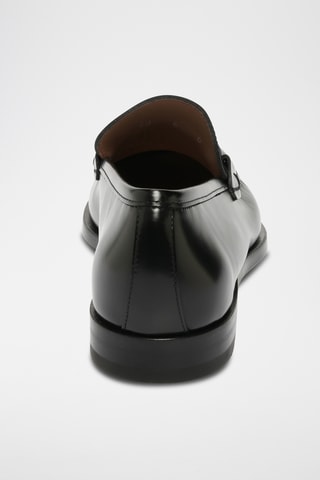 Mocassins vernis en cuir - Noir
