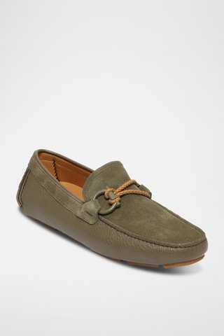 Mocassins en cuir - Marron