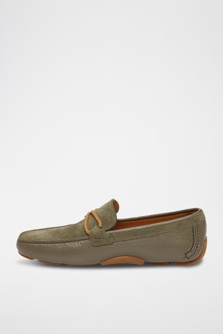 Mocassins en cuir - Marron