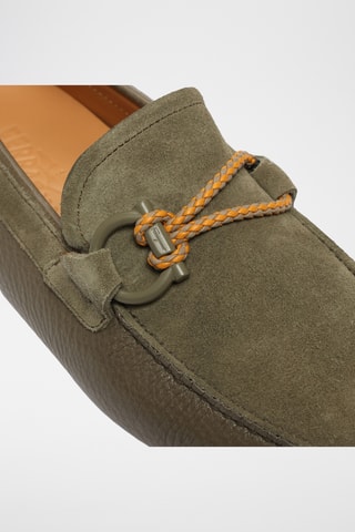 Mocassins en cuir - Marron