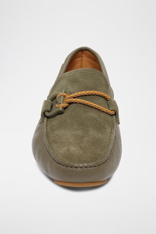 Mocassins en cuir - Marron