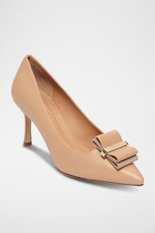 Escarpins en cuir - Marron clair
