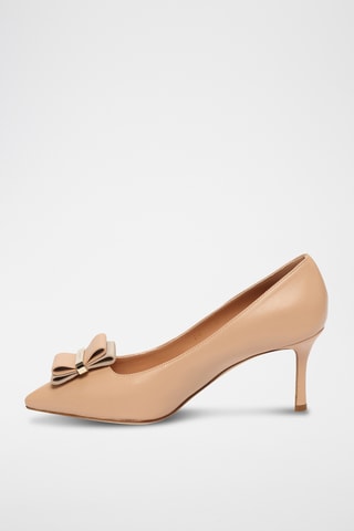 Escarpins en cuir - Marron clair