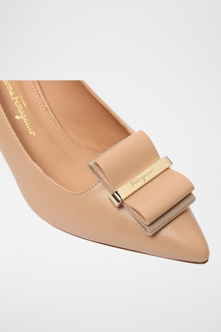 Escarpins en cuir - Marron clair