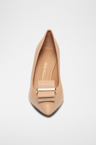 Escarpins en cuir - Marron clair