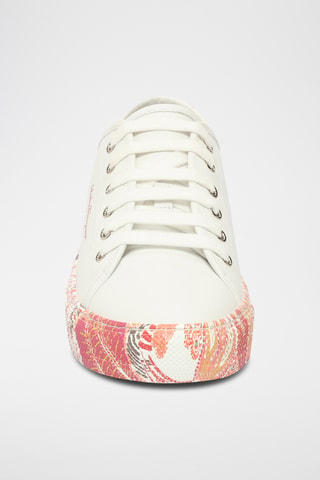 Sneakers en cuir - Rose