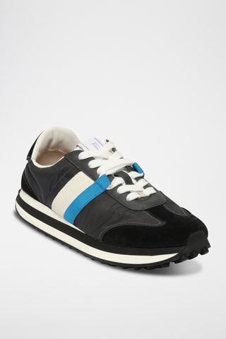 Sneakers en cuir - Gris