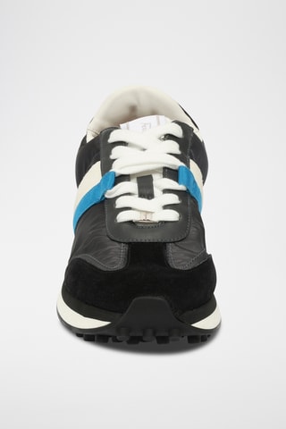 Sneakers en cuir - Gris