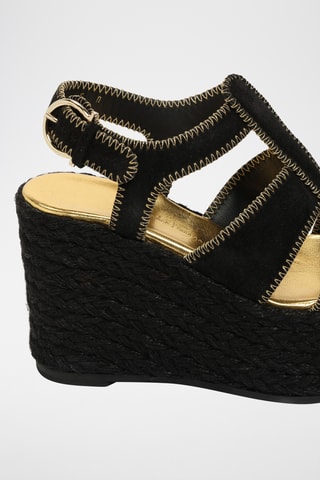 Sandales plateformes - Noir