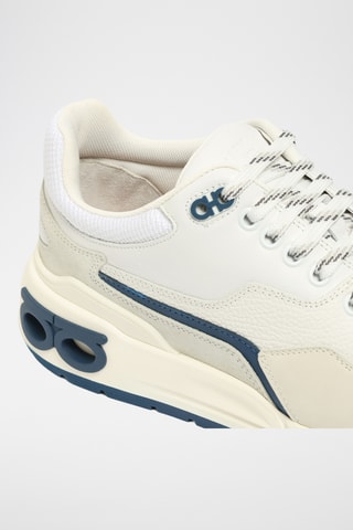 Sneakers en cuir - Blanc
