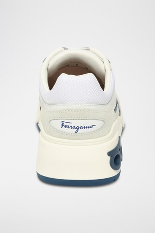 Sneakers en cuir - Blanc