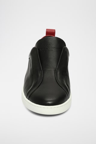 Sneakers en cuir - Noir