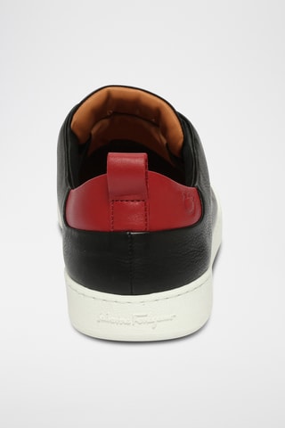 Sneakers en cuir - Noir